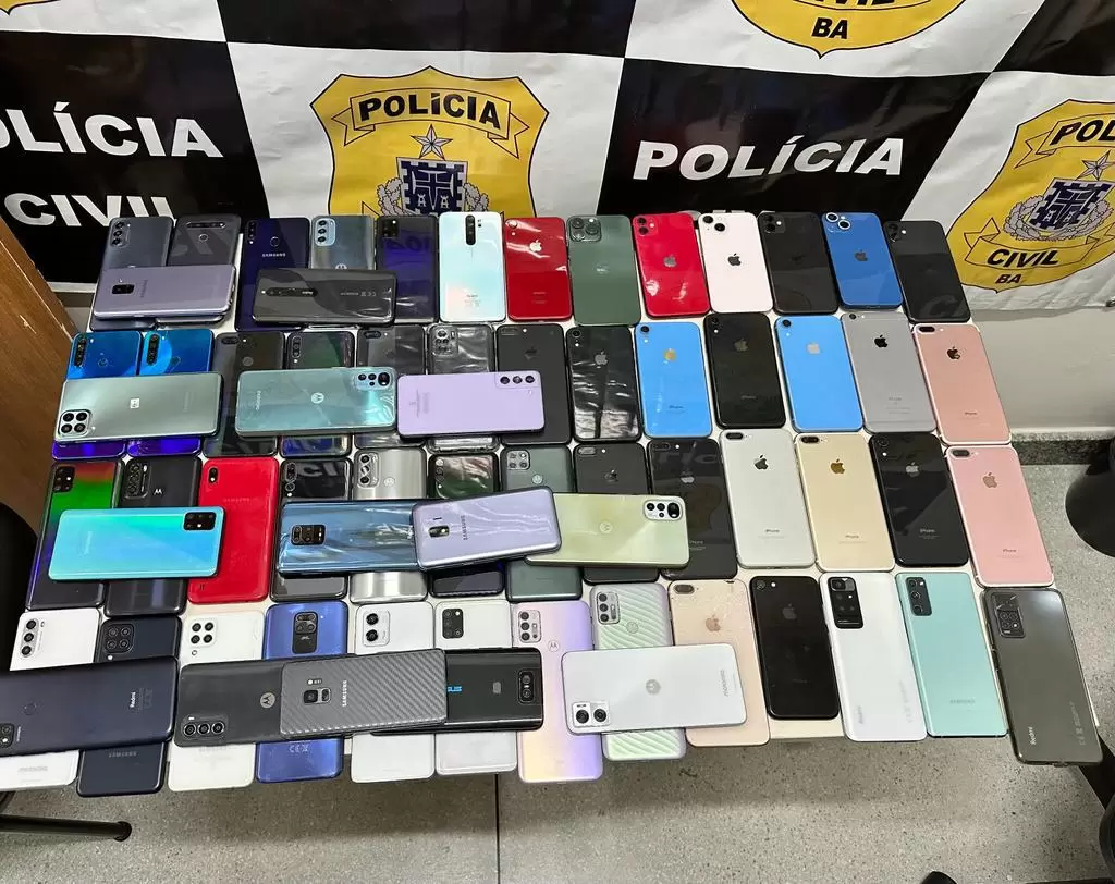 Polícia Civil prende empresário por comercializar de celulares roubados