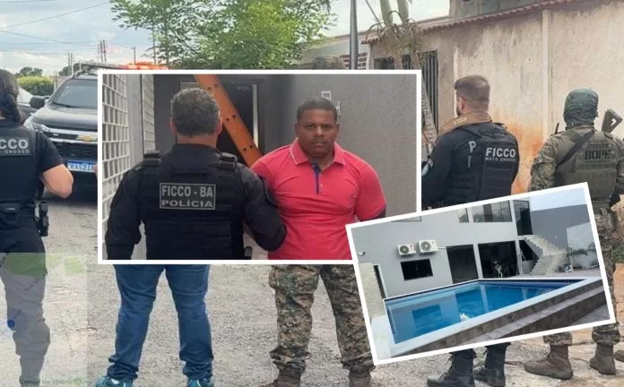 Traficante do CV responsável por enviar fuzis e drogas da Bolívia para a Bahia é preso